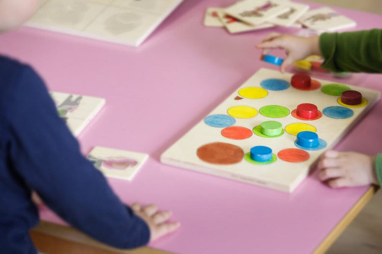 Jeu De Mémoire Animaux GLÜCKSWOLKE - 40 Cartes Montessori Pour Enfants 2 à 6 Ans