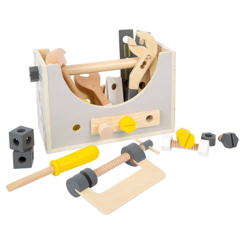 Boîte à outils et table à outils 2 en 1 personnalisables Jeux Montessori Facile 
