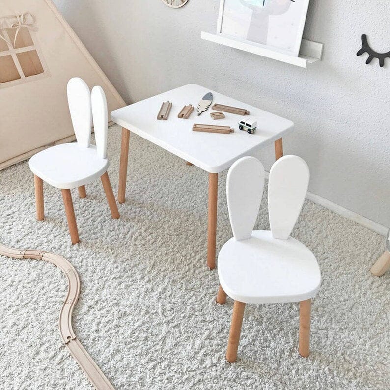 Ensemble de meubles Montessori Table et chaises en bois Montessori Facile OneChair 