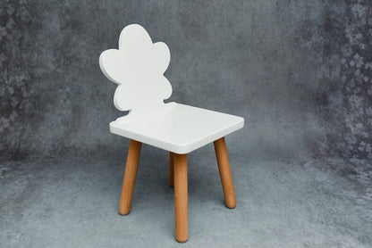 Table hexagonale et 2 chaises d’abeille / Table en bois pour enfants et 2 chaises Bois Montessori Facile 